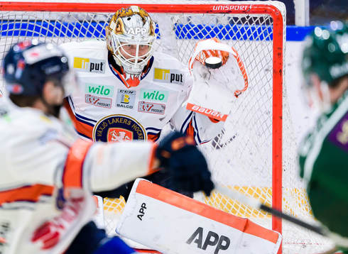 Växjös målvakt Viktor Fasth
