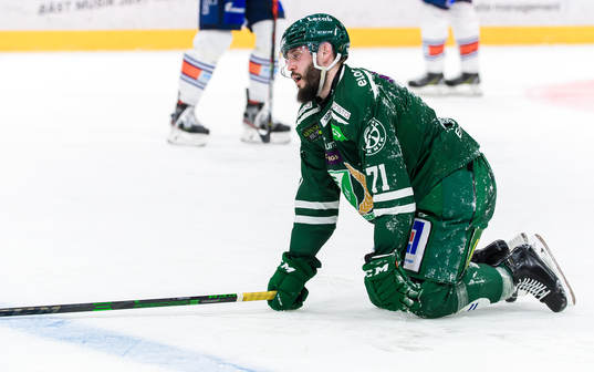 Färjestads Jesse Virtanen deppar