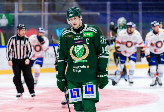 Färjestads Victor Ejdsell deppar