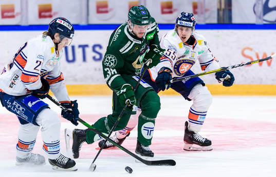 Växjös Pontus Holmberg, Färjestads Jakob Forsbacka
