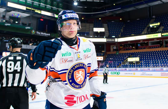 Växjös Richard Gynge jublar