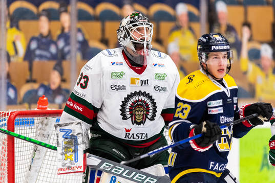 Frölundas målvakt Johan Mattsson