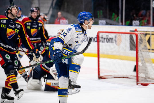 Leksands Jesper Kandergård jublar