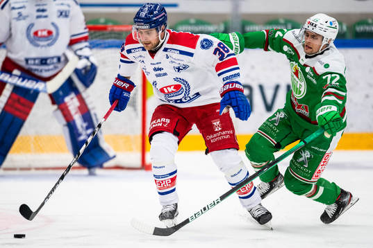 Oskarshamns Nichlas Torp och Rögles Daniel Zaar