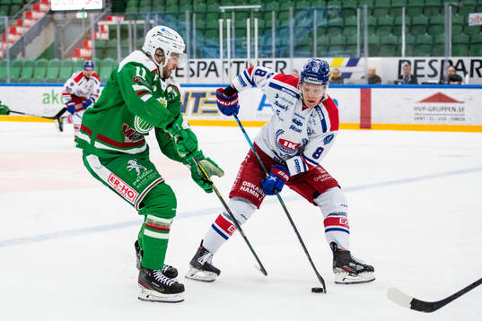 Rögles Mattias Sjögren och Oskarshamns Fredrik Olofsson