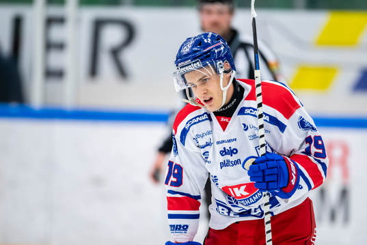 Oskarshamns Tyler Kelleher deppar