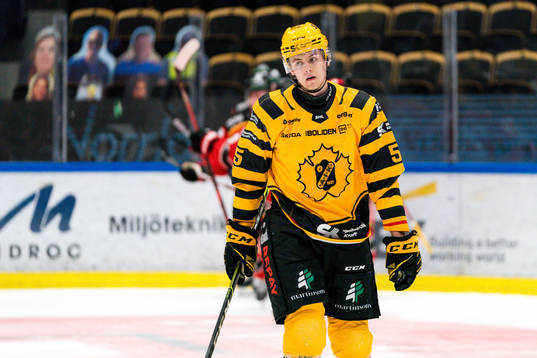 Skellefteås Philip Broberg deppar