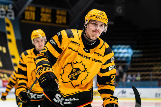 Skellefteås Jonathan Johnson jublar