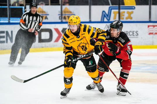 Skellefteås Jesper Frödén och Luleås Eddie Larsson