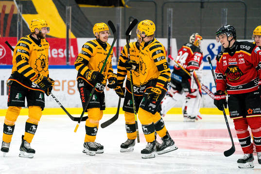 Skellefteås Jonathan Johnsson jublar