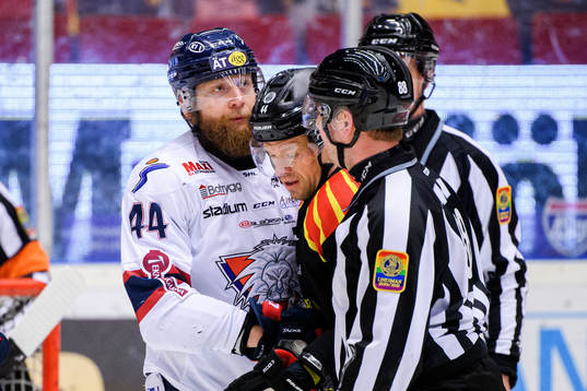 Linköpings Jonas Junland och Brynäs Nicklas Danielsson