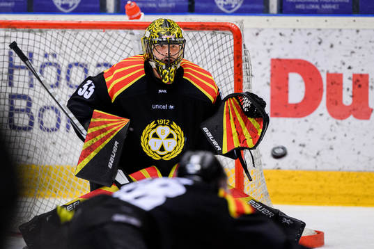 Brynäs målvakt Samuel Ersson