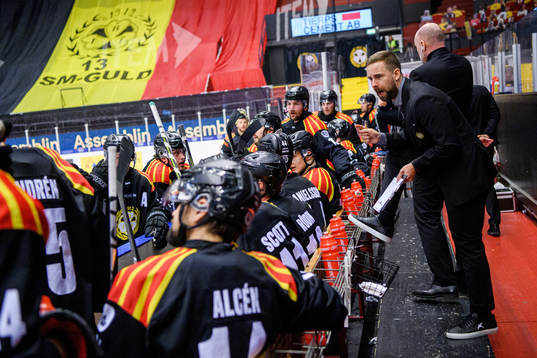 Brynäs assisterande tränare Viktor Stråhle