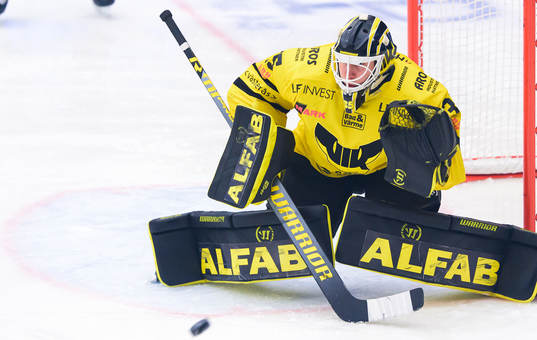 Västerås målvakt Emil Kruse