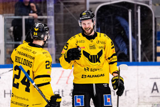 Västerås Marcus Bergman jublar