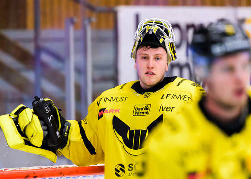 Västerås målvakt Emil Kruse