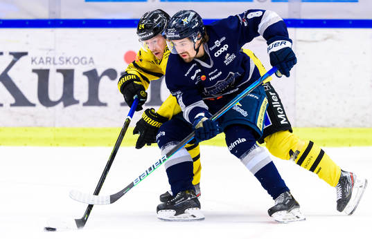 Västerås Joakim Hillding och Karlskogas Robin Carlsson