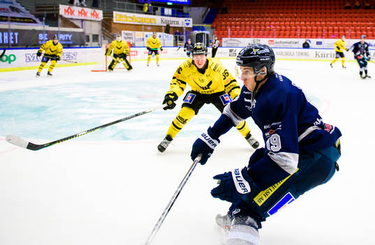 Västerås Alexander Lunsjö och Karlskogas Filip Roos