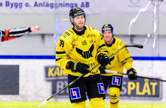 Västerås Lukas Zetterberg jublar