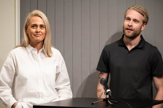 Elfsborgs Ellen Larsson och Johan Larsson