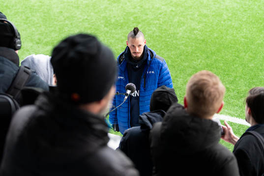 Marek Hamsik blir intervjuad