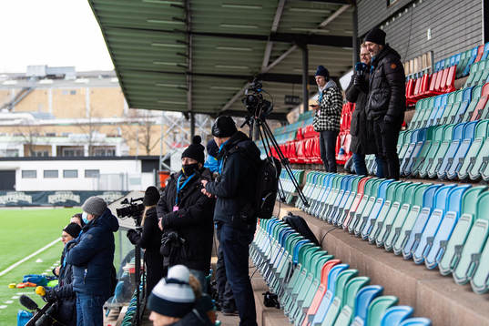 Media på läktaren