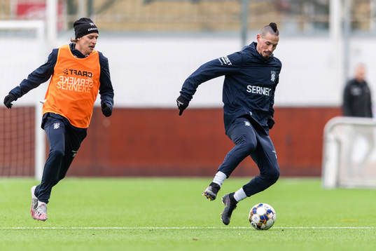 Simon Thern och Marek Hamsik