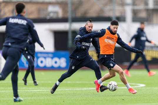 Marek Hamsik och Kevin Yacob