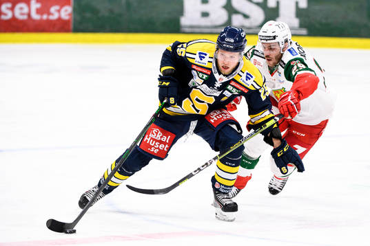 Södertäljes Christopher Bengtsson och Moras Johan Persson