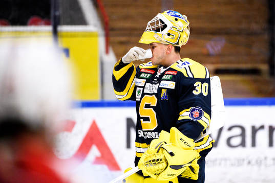 Södertäljes målvakt Fredrik Bergvik