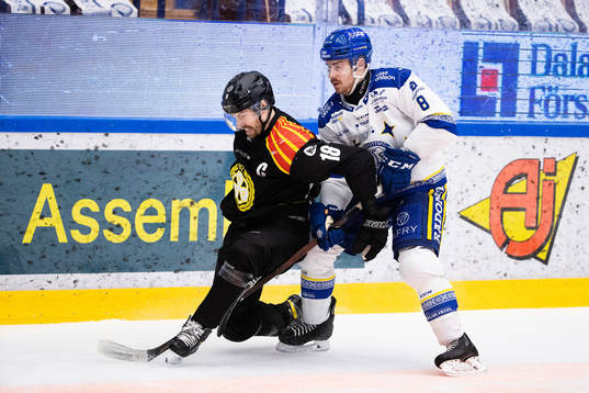 Brynäs Anton Rödin och Leksands Matt Caito