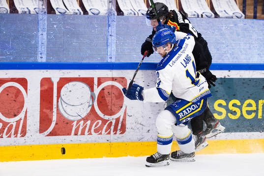 Leksands Oskar Lang och Brynäs Tom Hedberg
