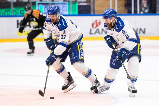 Leksands Marek Hrivik och Leksands Mattias Ritola