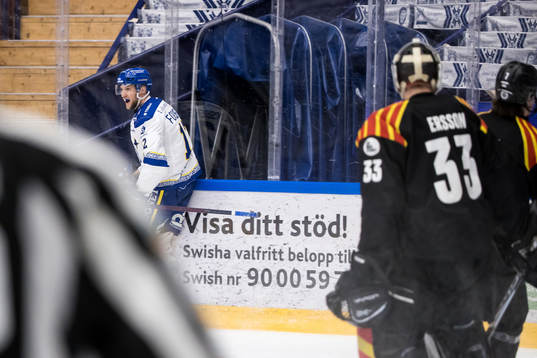 Leksands Fredrik Forsberg jubel