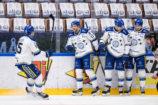 Leksands Fredrik Forsberg jubel