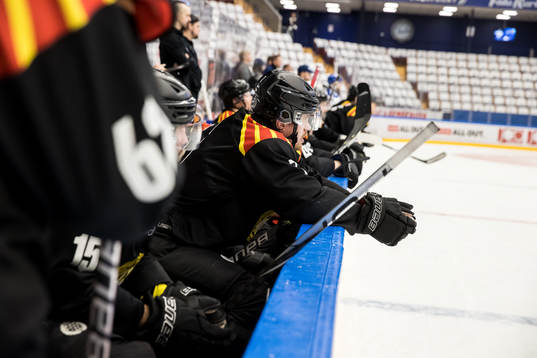 Brynäs Marcus Björk deppar