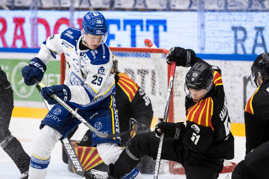 Leksands Emil Heineman och Brynäs Tomi Sallinen