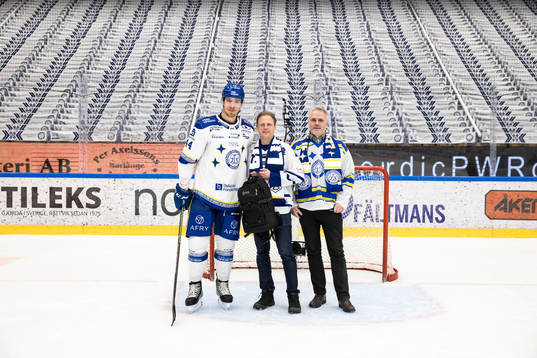 Leksands Carter Ashton utsedd till matchens lirare