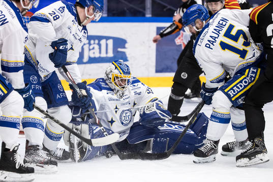 Leksands målvakt Axel Brage