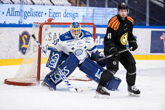 Leksands målvakt Axel Brage