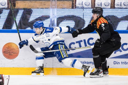 Leksands Jesper Kandergård och Brynäs Marcus Björk