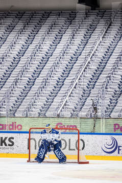 Leksands målvakt Axel Brage