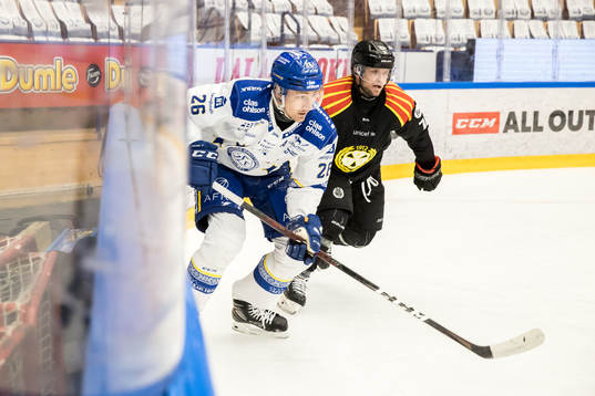 Leksands Patrik Norén och Brynäs Chad Billins