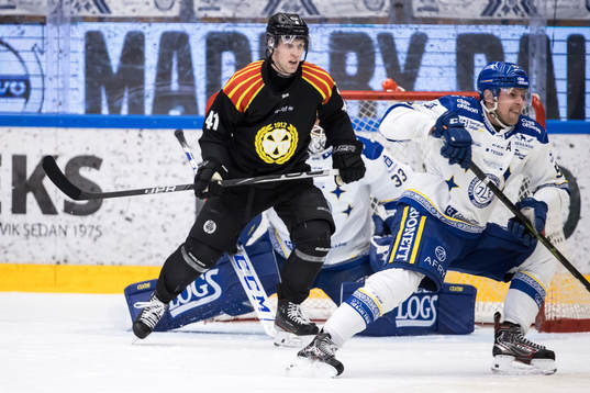 Brynäs Greg Scott och Leksands Jonas Ahnelöv