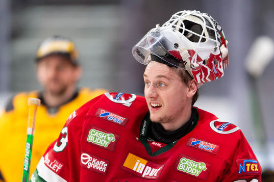 Frölundas målvakt Johan Mattsson