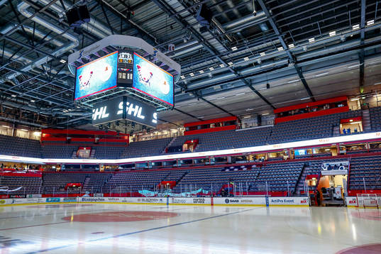 SAAB Arena före ishockeymatchen i SHL mellan Linköping