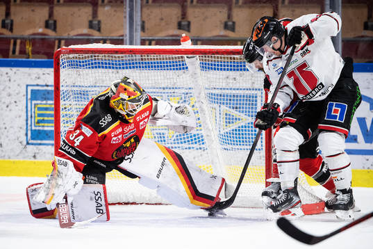 Luleås målvakt Joel Lassinantti