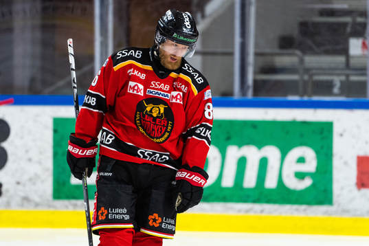 Luleås Linus Klasen deppar