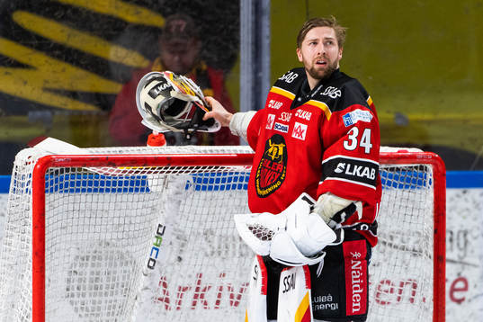Luleås målvakt Joel Lassinantti