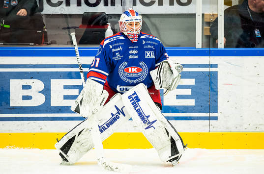 Oskarshamns målvakt Alexander Sudnitcin